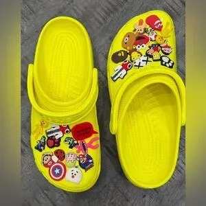 CROCS | Shoes | Crocs Classic Neon Highlighter Clogsize  display picture 1